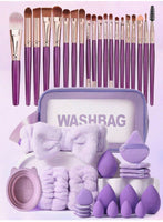 Complete 41-Piece Purple Beauty Kit