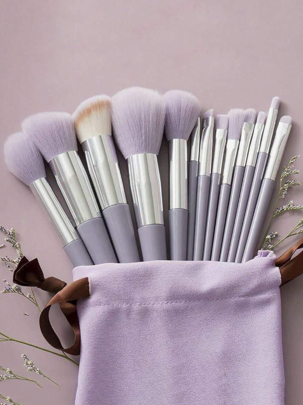 13 to 18 - piece Makeup Brush Set With Puff Kit