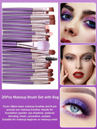 Complete 41-Piece Purple Beauty Kit