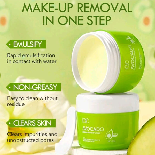 Avocado Makeup Remover Cream – Deep Cleansing & Pore Care (50g)
