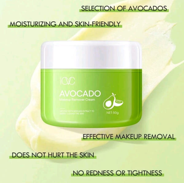 Avocado Makeup Remover Cream – Deep Cleansing & Pore Care (50g)