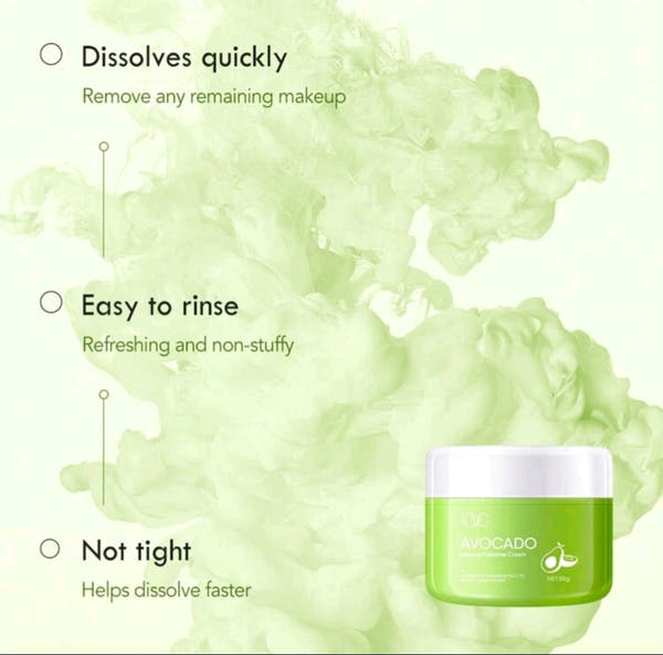 Avocado Makeup Remover Cream – Deep Cleansing & Pore Care (50g)